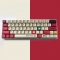 104+29 Mario PBT Dye-subbed OEM Keycap Set for Mechanical Keyboard English / Thai / Japanese / Russian / Arabic / French / German / Spanish